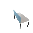 Kép 6/8 - Munkaasztal paravánnal Fr-fd1/p