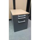 Kép 1/3 - Steelcase görgős fém konténer DIA-003